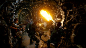 Screenshot of the game Aliens: Fireteam Elite