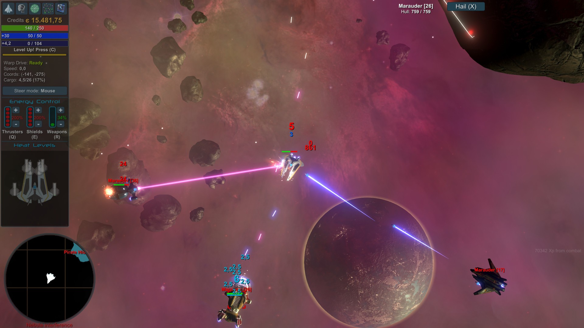 Star Valor game screenshot