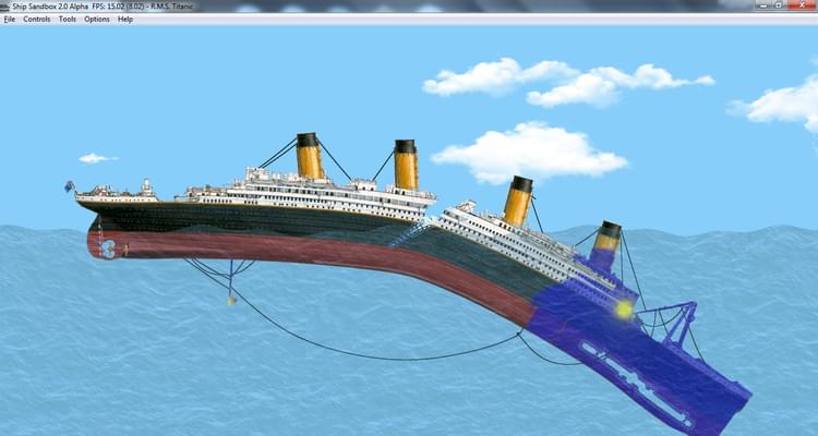 Floating Sandbox game screenshot