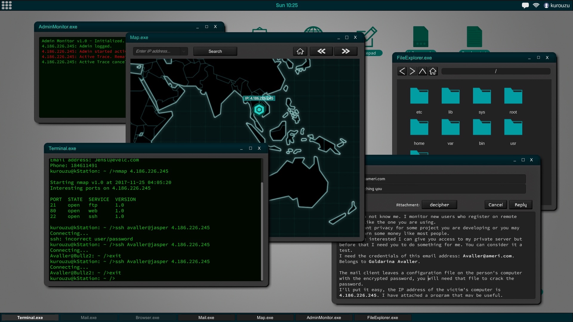 Gray Hack game screenshot