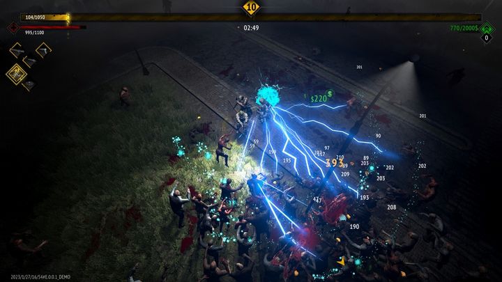 Screenshot of Yet Another Zombie Survivors game