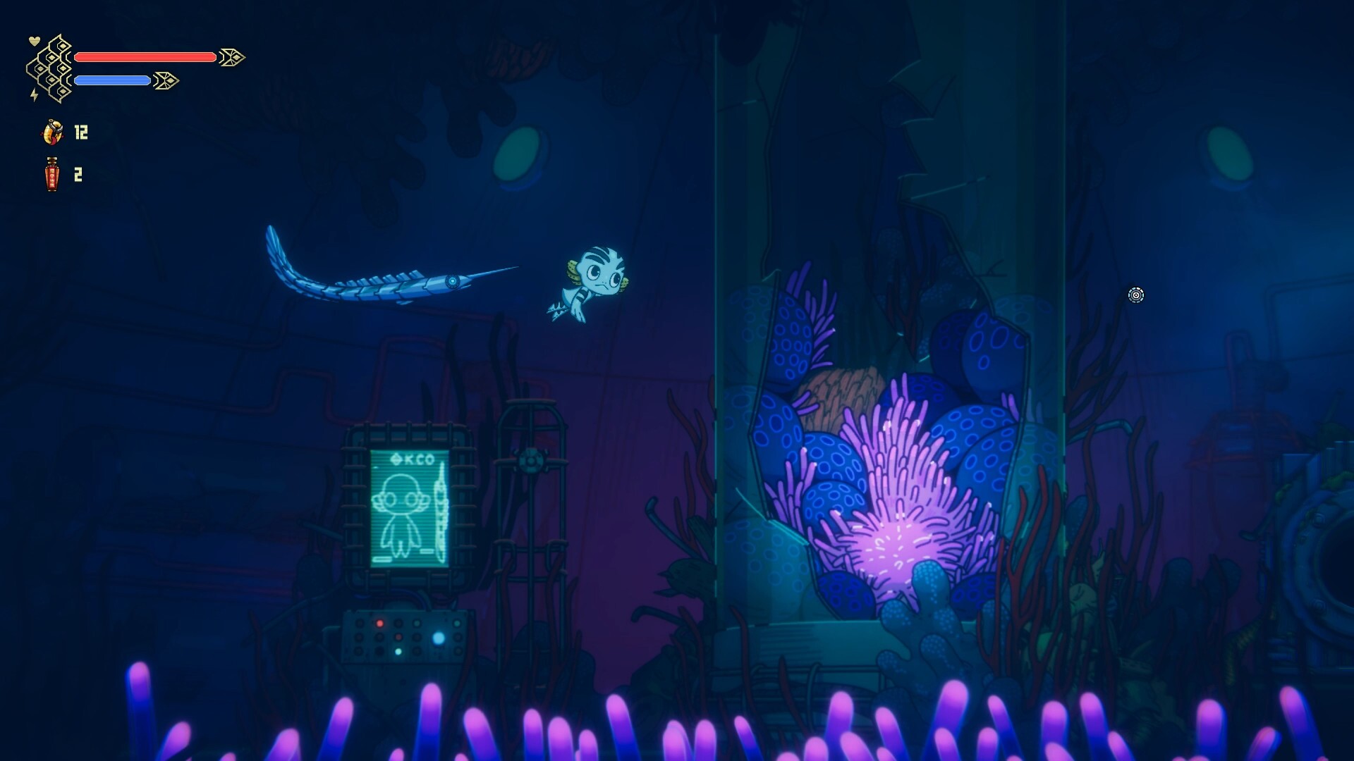 Screenshot of the game Pronty: Fishy Adventure